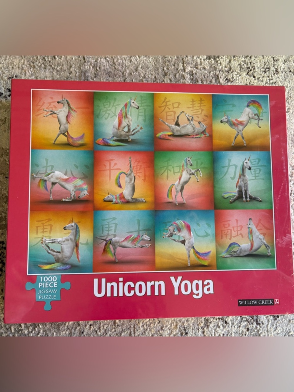 *New* Willow Creek~ Unicorn Yoga~ 1000-Piece Puzzle Sealed